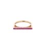 Златен дамски пръстен 1,74гр. размер:55 14кр. проба:585 модел:20217-3, снимка 1 - Пръстени - 43288214