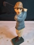 дървена статуетка дърворезба играч на голф, снимка 2