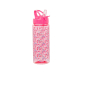 Детска бутилка, за момичета БЕЗ BPA, със сламка и дъга