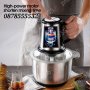 Електрически Кухненски Робот 5L. За Смилане На Месо И Зеленчуци Месомелачка, снимка 2