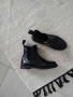 Dr Martens 39 flora черни обувки ботуши Челси, снимка 1