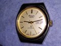 RIVINGTON ELECTRA 23 DATOMATIC МАРКОВ ПОЗЛАТЕН МЕХАНИЧЕН ЧАСОВНИК РАБОТЕЩ ХОНГ КОНГ ШВЕЙЦАРИЯ 37123, снимка 2