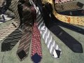 луксозни вратовръзки 15бр Kenzo Azzaro Zara Les Shadoks Burton Dupont , снимка 16