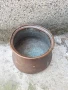 Голямо медно гърне/кашпа/саксия, снимка 1