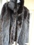 Дамско Качествено късо Палто от Визон, снимка 3
