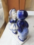 Порцеланова фигура Delffs Blue Hand Painted порцелан, снимка 3