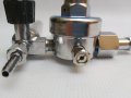 Редуцир вентил,регулатор с часовник и ротаметър за Аргон/въглерод, снимка 4
