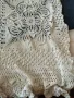 Големи покривки ръчно плетени за маса или легло, снимка 7