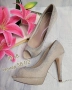 Празнични дамски обувки на ток номер 39 , снимка 11