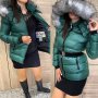 🔝Moncler уникални зимни дълги зелени якета Монклер🔝, снимка 1 - Якета - 43216742