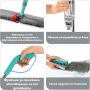 Спрей моп CLEANmaxx със сменяема кърпа и телескопична дръжка – чист под без кофа и без навеждане, снимка 2