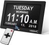 Цифров голям часовник -календар- фоторамка Exmate