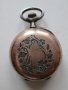 Стар джобен часовник с позлата, снимка 4