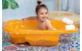 Бебешка анатомична вана със стойка Lorelli, оранжева, снимка 2