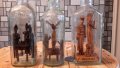 Три броя стъклени шишета със интересни фигури  30лв за брой , снимка 2