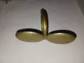 Корпус с капаци за стар джобен часовник, снимка 1