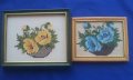 Два малки гоблена в рамки и стъкла, снимка 5