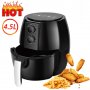 Фритюрник Без Мазнина Еър Фрайър 4,5л Уред За Здравословно Готвене С Горещ Въздух Air Fryer 4.5L, снимка 2