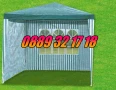 Градинска шатра 2.5 х 2.5 метра с две страници, сглобяема шатра, снимка 2