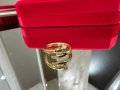 CARTIER Nail Juste un Clou Classic Gold Diamonds Пръстен Пирон, снимка 3