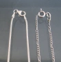 Гривни за ръка и глезен сребро, снимка 8
