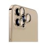 Цветен протектор за Камера iPhone 15 Pro Max, Златист
