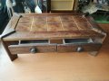 Дървена холна маса , снимка 4