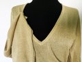 Блуза цвят старо злато на немската марка Apart, снимка 2