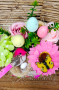 Кошнички с ароматни цветя от пластичен сапун, снимка 4