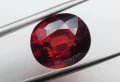 Голям гранат с дълбок червен цвят и VS чистота 6.62кт! Нов!!, снимка 11