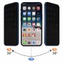 Стъклен протектор за дисплей 3mk HardGlass Max Privacy™ с цяло лепило, За iPhone 14 (6.1), Черен, снимка 2