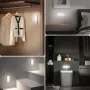 4 броя USB вътрешни акумулаторни LED лампи, сензор за движение, плавно димиране с 3 цветни светлини, снимка 6