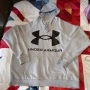 Under Armour сиво худи – 2XL – голямо лого – джоб тип “pouch” сиво за мъже мъжко суичър, снимка 6
