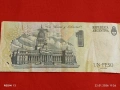 Банкнота 1 песо Аржентина много красива за КОЛЕКЦИЯ ДЕКОРАЦИЯ 53272, снимка 7