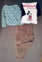 Сет за момиче - панталон и две блузи 134-140 см, снимка 1