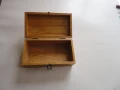 Страхотна дървена кутия ковчеже , снимка 8