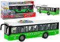 Автобус City Service,светлинен и звуков автобус, Зелено 1:16, за деца над 3 години, снимка 1