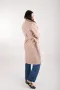 Дамско Палто James coat - Нюд, снимка 4