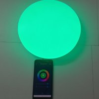 LED детска плафониера RGB с Wi-Fi управление - НОВО, снимка 2 - Лед осветление - 33302063