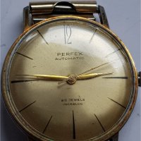 Мъжки часовник  Perfex automatic 25 Jewels, снимка 3 - Антикварни и старинни предмети - 38843719