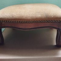 Старо столче за крака, снимка 2 - Антикварни и старинни предмети - 43347575