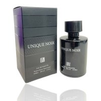 Оригинален арабски мъжки парфюм UNIQUE NOIR, 100ML EAU DE PARFUM, снимка 1 - Мъжки парфюми - 43828421