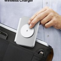 Сгъваема безжична зарядна станция, 3 в 1 съвместима с iPhone, iWatch и AirPods, снимка 6 - Безжични зарядни - 43717760