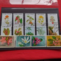 Пощенски марки чиста комплектна серия Растения, Цветя стари редки за колекция декорация - 22048, снимка 1 - Филателия - 36642246