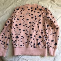 Розова детска блуза със звезди, снимка 4 - Детски Блузи и туники - 32814465