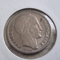 Монета. Франция. 10 франка . 1946 година., снимка 4 - Нумизматика и бонистика - 40372173