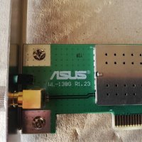 Asus WL-138G R1.23 WiFi Adapter Card PCI, снимка 6 - Мрежови адаптери - 36724906