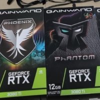 Чисто нови видеокарти RTX 3080 TI Phantom и Phoenix, снимка 1 - Видеокарти - 35094496
