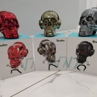 Тонколона говорител, OneDer V7, Skull Head Bluetooth, Wireless, Stereo, снимка 1 - Тонколони - 43384487