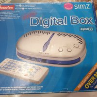 Digital Set Top Box DVB-T Simz , снимка 1 - Приемници и антени - 43829327